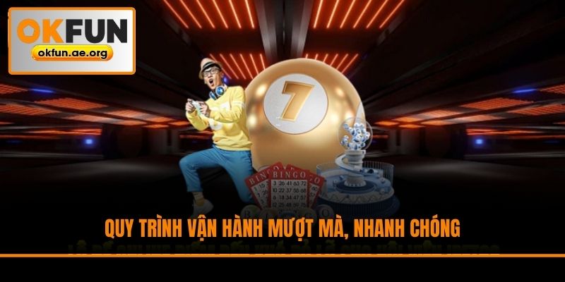 Quy trình vận hành mượt mà, nhanh chóng